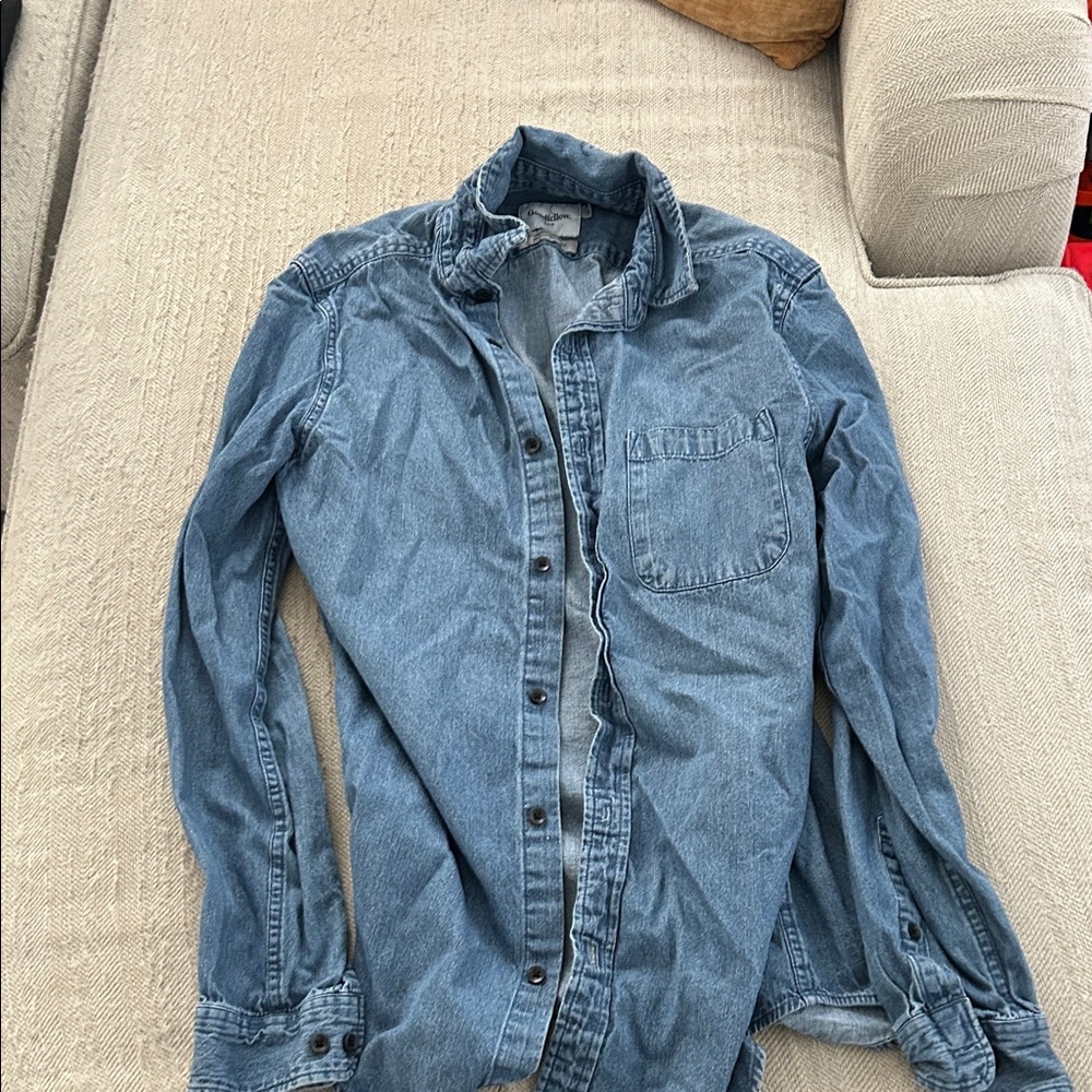 Goodfellow & Co Light Blue Denim Shirt